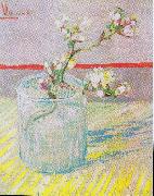 Vincent Van Gogh Bluhender Mandelbaumzweig in einem Glas France oil painting artist
